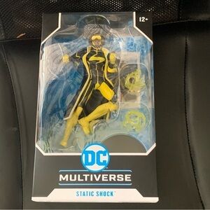 2022 McFarlane Toys DC Multiverse New 52 Static Shock 7" Action Figure and Stand